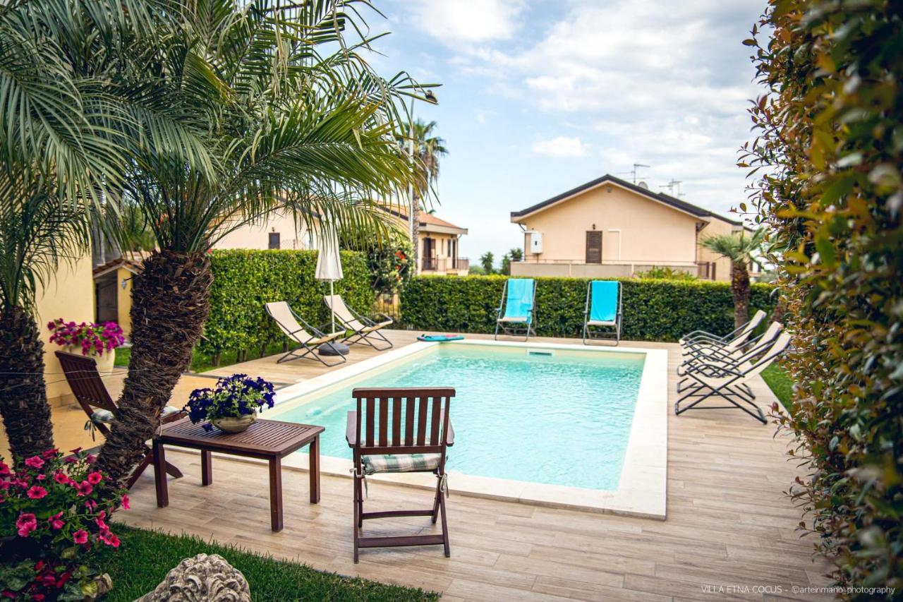 Casa Vacanze Etna Cocus ซานตา เวเนรินา ภายนอก รูปภาพ