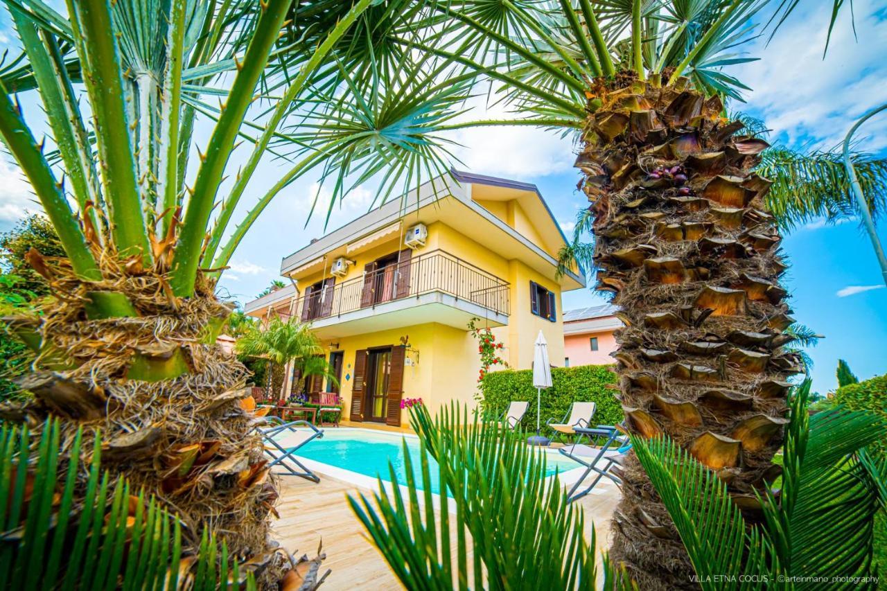 Casa Vacanze Etna Cocus ซานตา เวเนรินา ภายนอก รูปภาพ